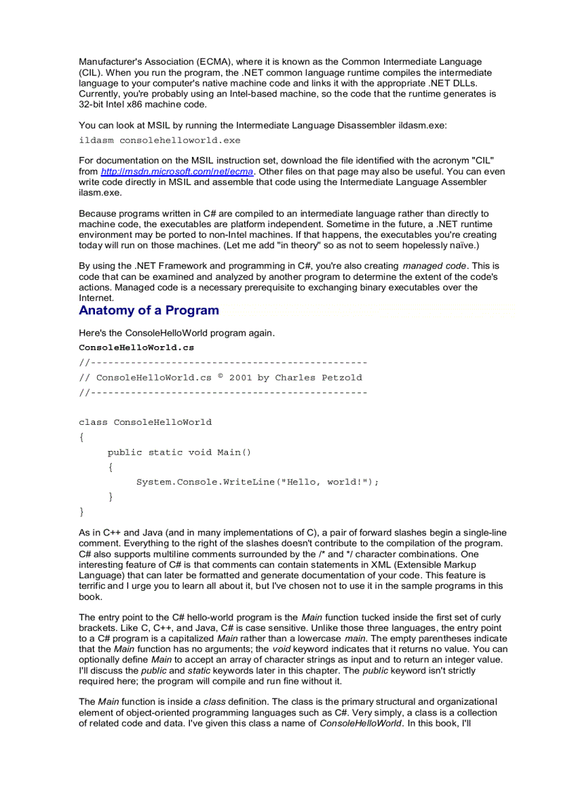 image for page Programming Microsoft Windows with C