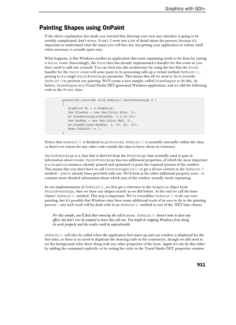 image for page Graphics with GDI