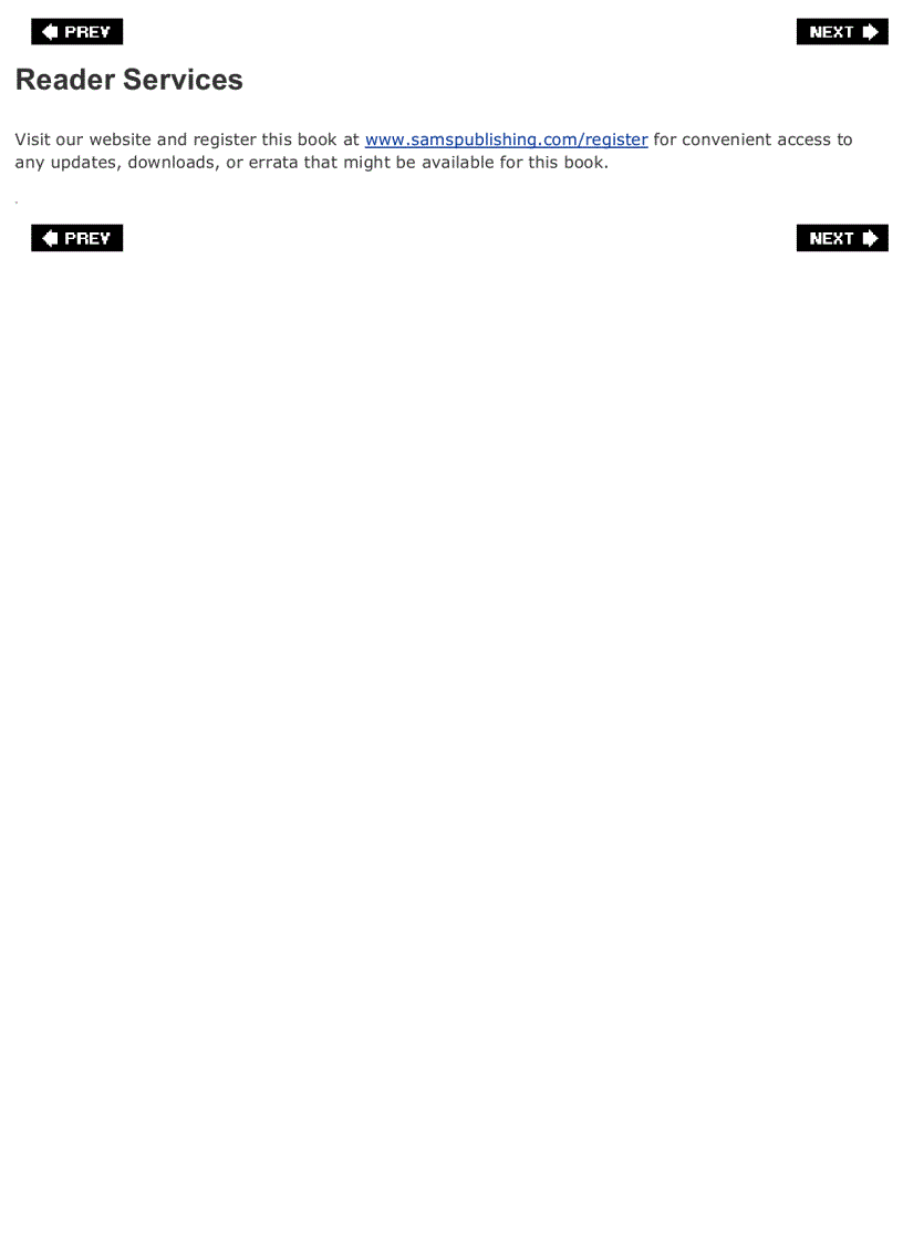 image for page Sams Teach Yourself Web Publishing with HTML and CSS in One Hour a Day