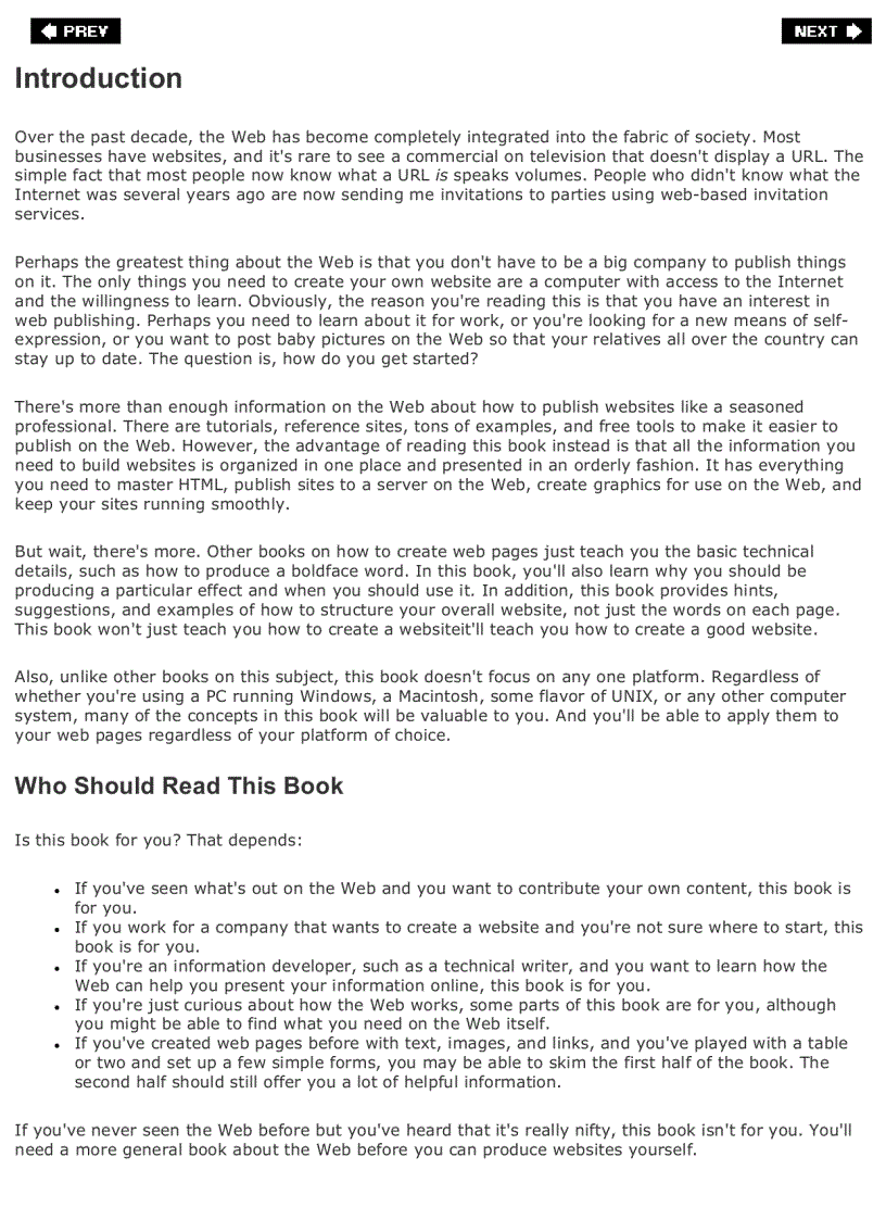 image for page Sams Teach Yourself Web Publishing with HTML and CSS in One Hour a Day