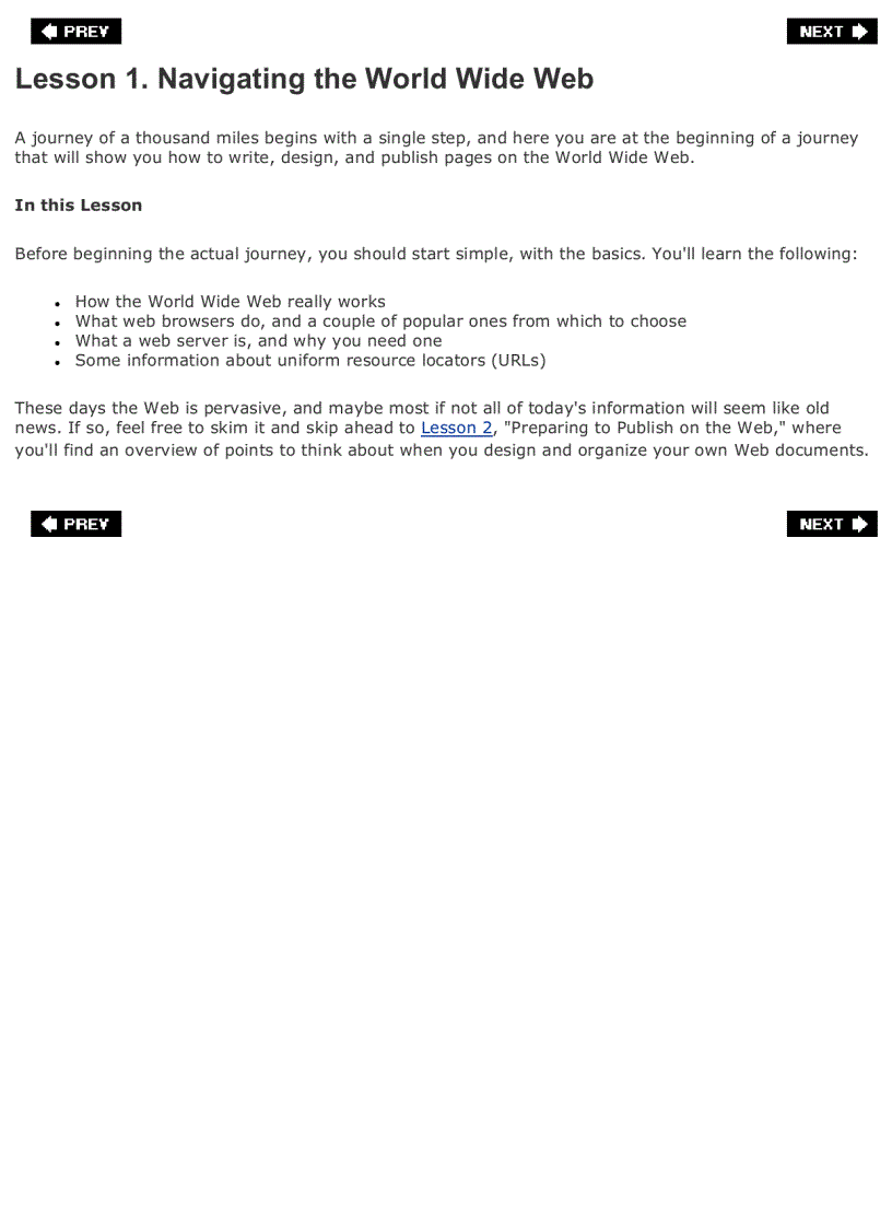 image for page Sams Teach Yourself Web Publishing with HTML and CSS in One Hour a Day
