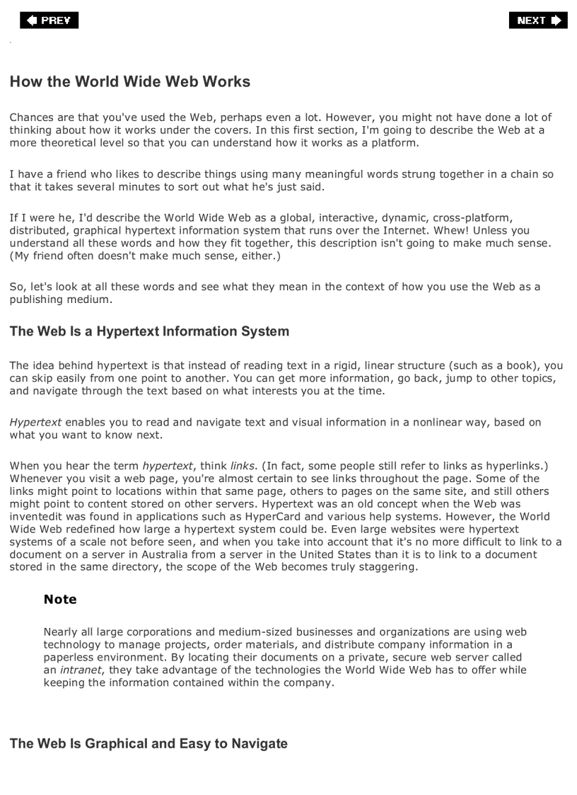 image for page Sams Teach Yourself Web Publishing with HTML and CSS in One Hour a Day