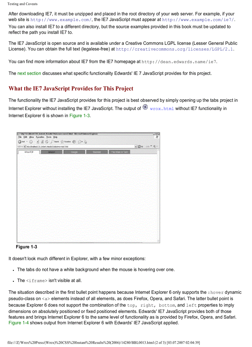 image for page CSS Instant Results