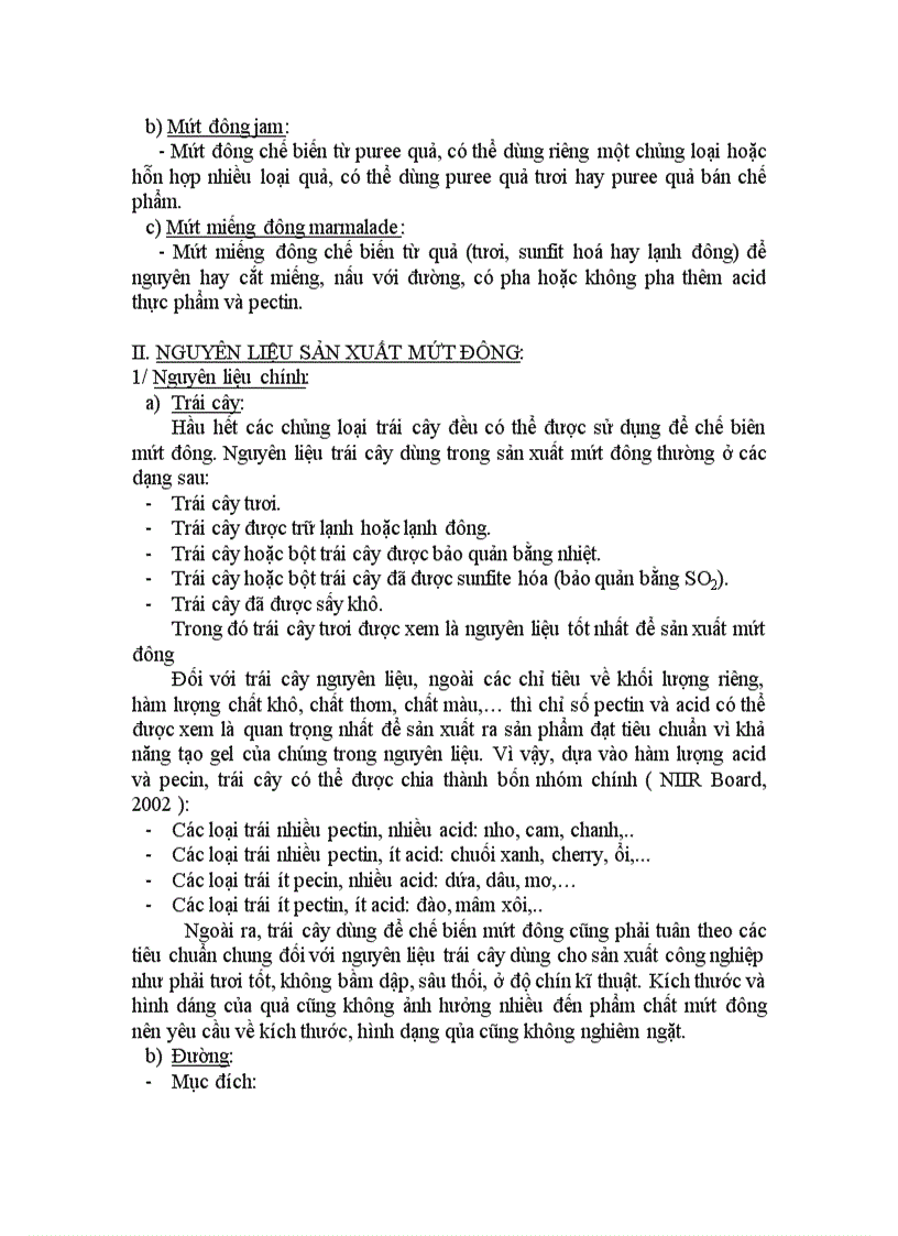 image for page Công nghệ chế biến mứt đông Jelly Jam và Marmalade