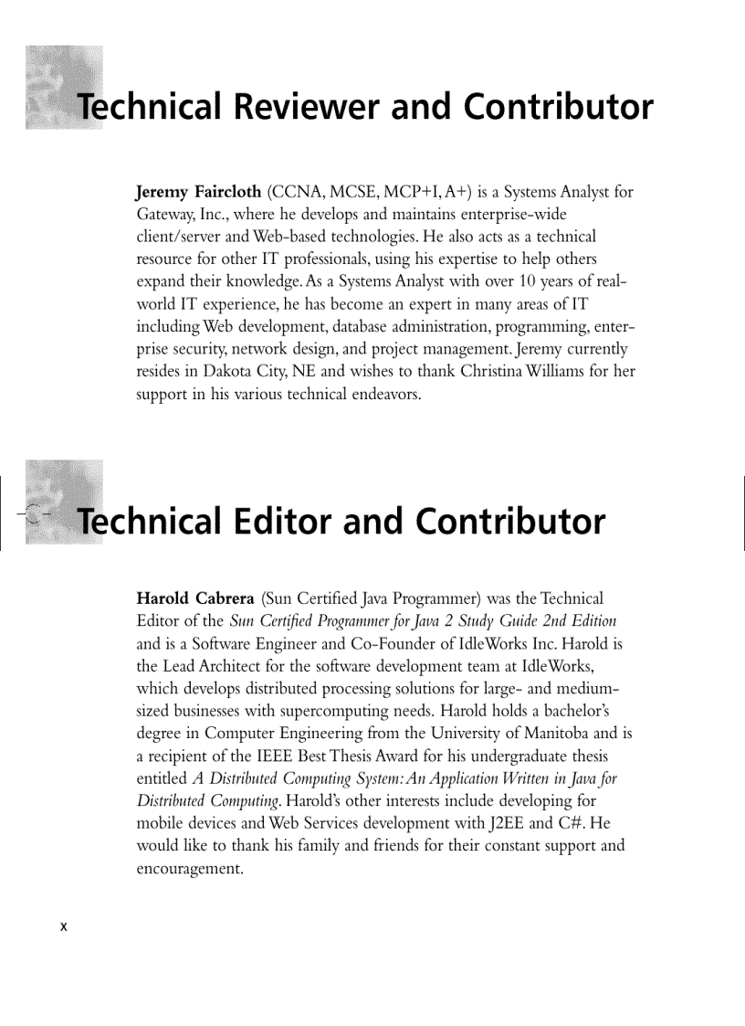 image for page C Java Programmers