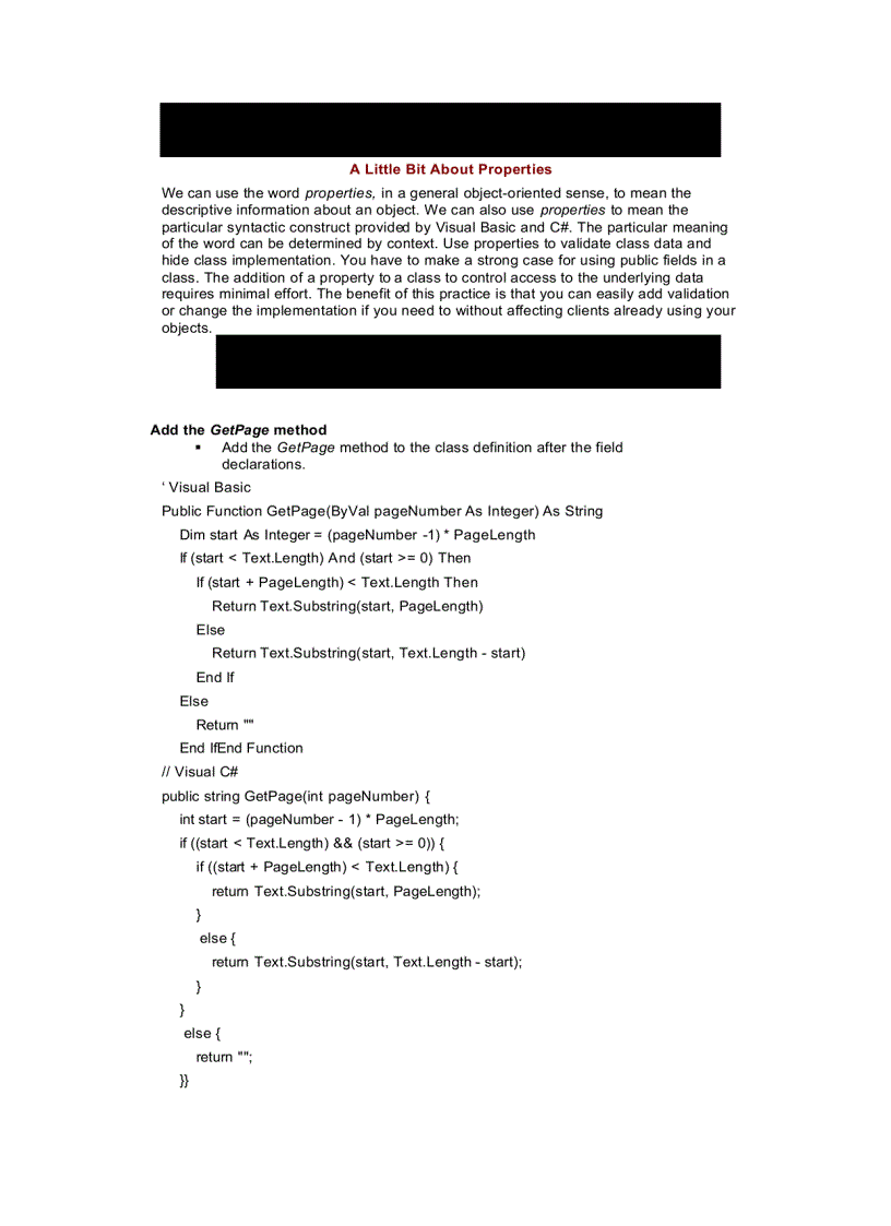 image for page OOP with Microsoft Visual Basic NET and Microsoft Visual C Step by Step