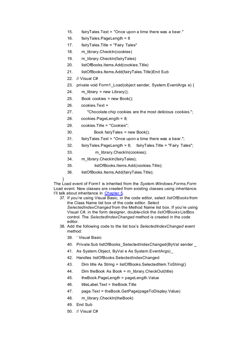 image for page OOP with Microsoft Visual Basic NET and Microsoft Visual C Step by Step
