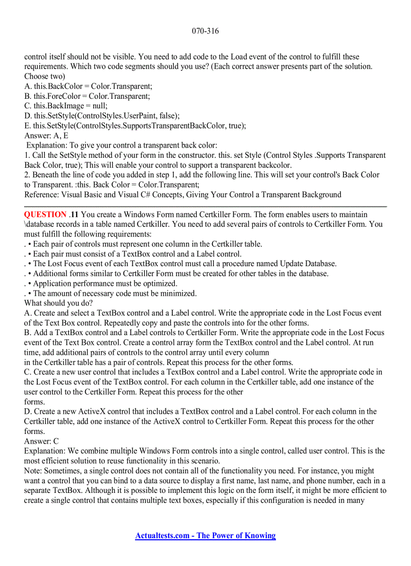 image for page Developinh and implementing windows based applcations with microsoft visual c NET
