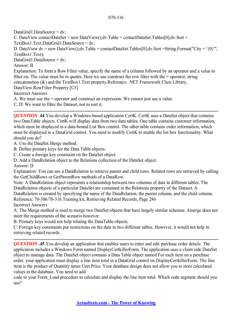 image for page Developinh and implementing windows based applcations with microsoft visual c NET