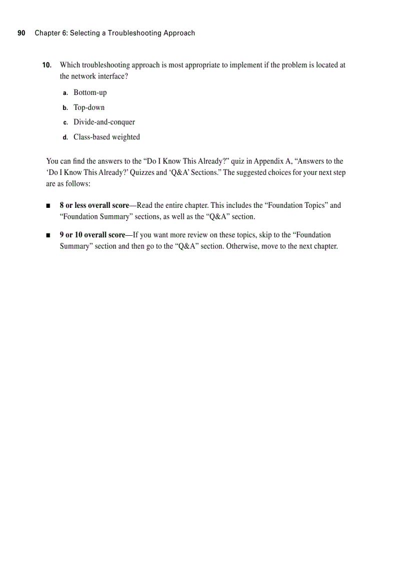 image for page Selecting a troubleshooting approach