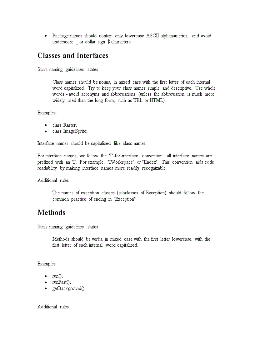 image for page Naming Conventions