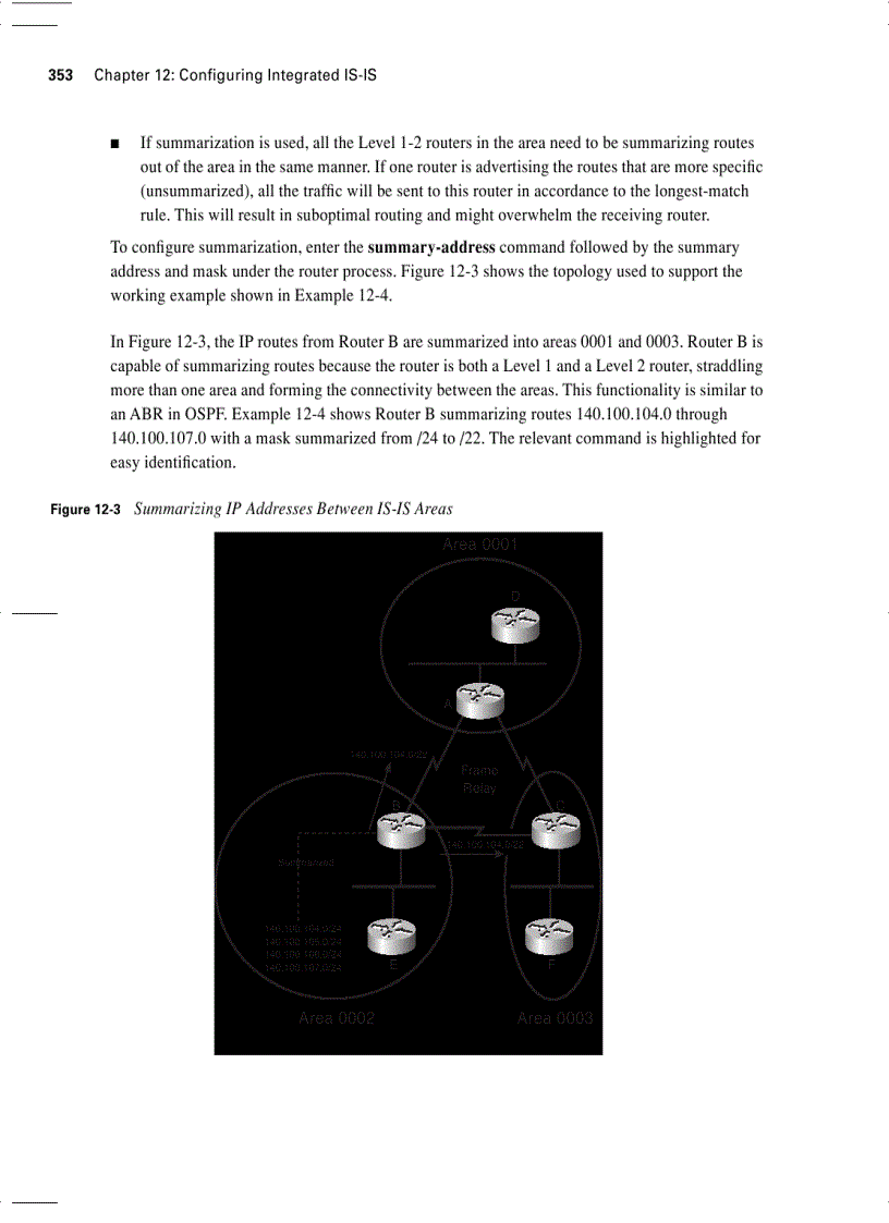 image for page Configuring Integrated IS IS
