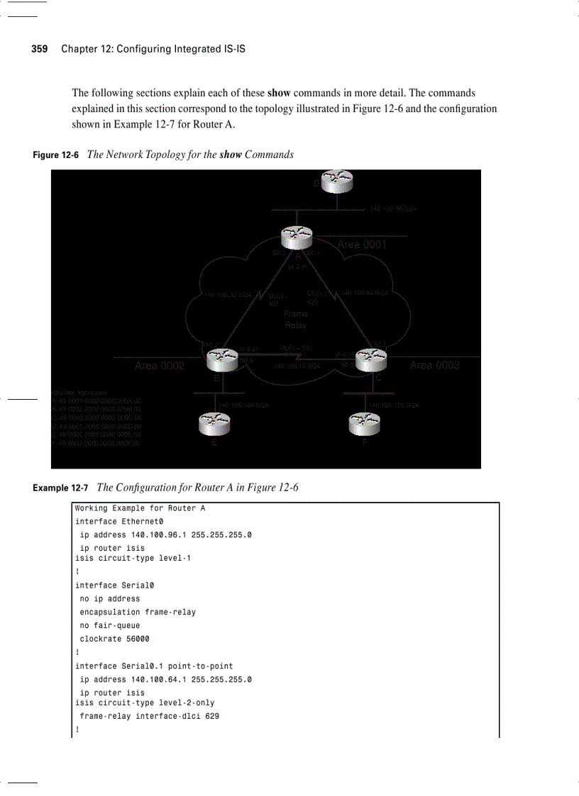 image for page Configuring Integrated IS IS