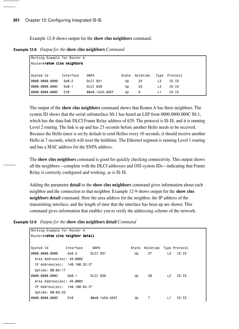 image for page Configuring Integrated IS IS