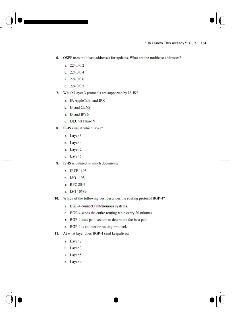 IP Link State Routing Principles