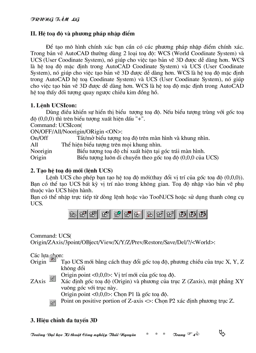 image for page Cơ sở thiết kế máy Cơ sở tạo mô hình 3D