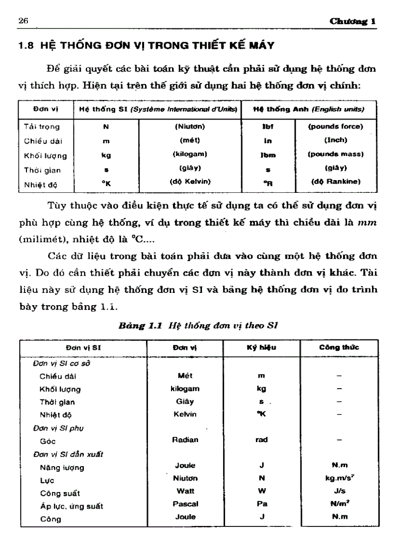 image for page Cơ sở thiết kế máy Nội dung quá trình thiết kế máy và chi tiết máy