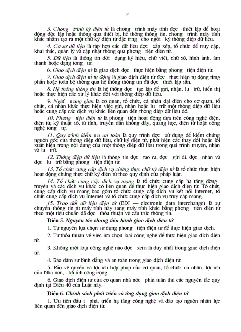 image for page Luật giao dịch điện tử