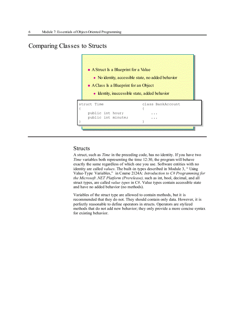 image for page Essentials of Object Oriented Programming