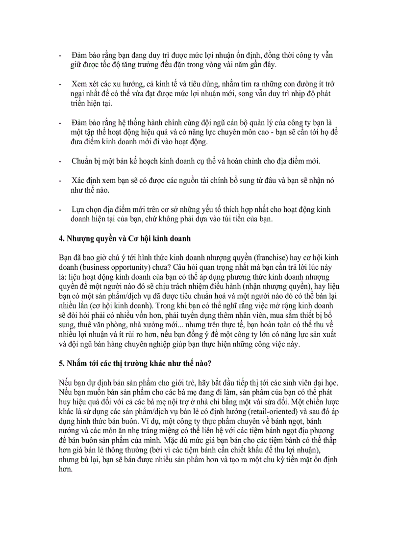 image for page Mở rộng hoạt động kinh doanh