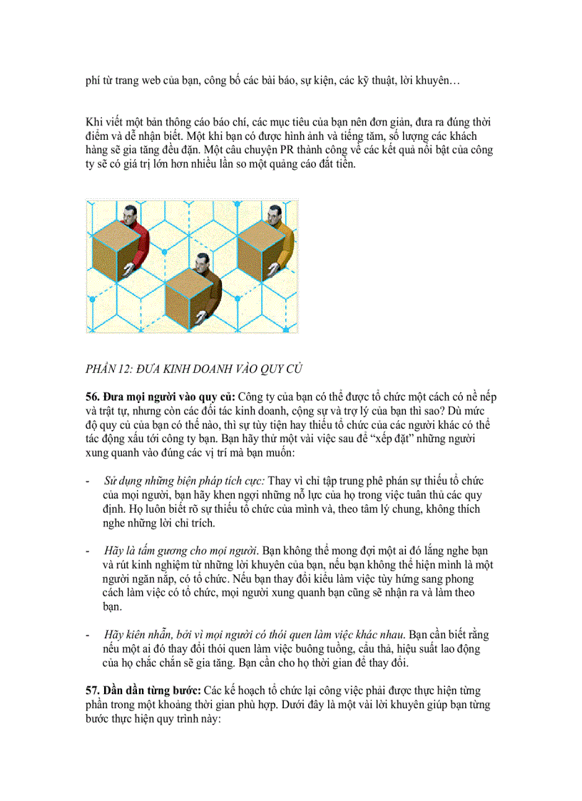 image for page Đưa kinh doanh vào quy củ