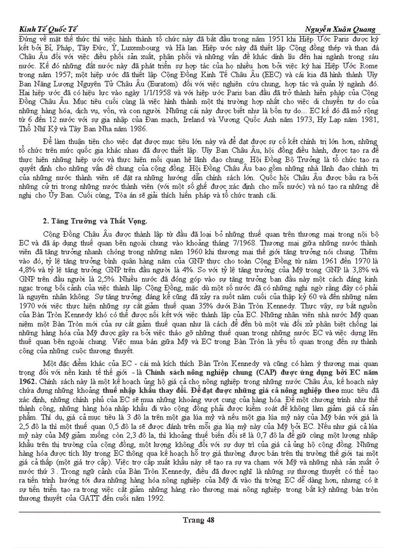 image for page Kiến thức kinh tế quốc tế