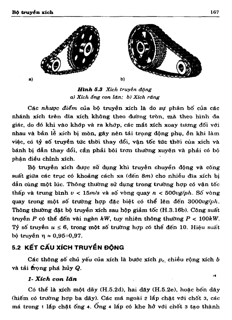 Cơ sở thiết kế máy Bộ truyền xích