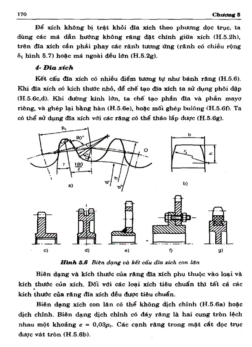 image for page Cơ sở thiết kế máy Bộ truyền xích