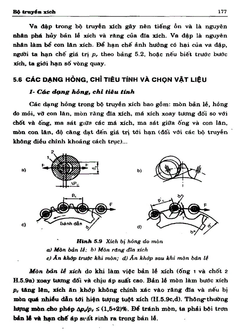 image for page Cơ sở thiết kế máy Bộ truyền xích