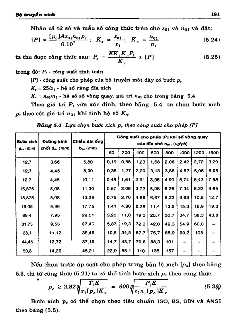 image for page Cơ sở thiết kế máy Bộ truyền xích