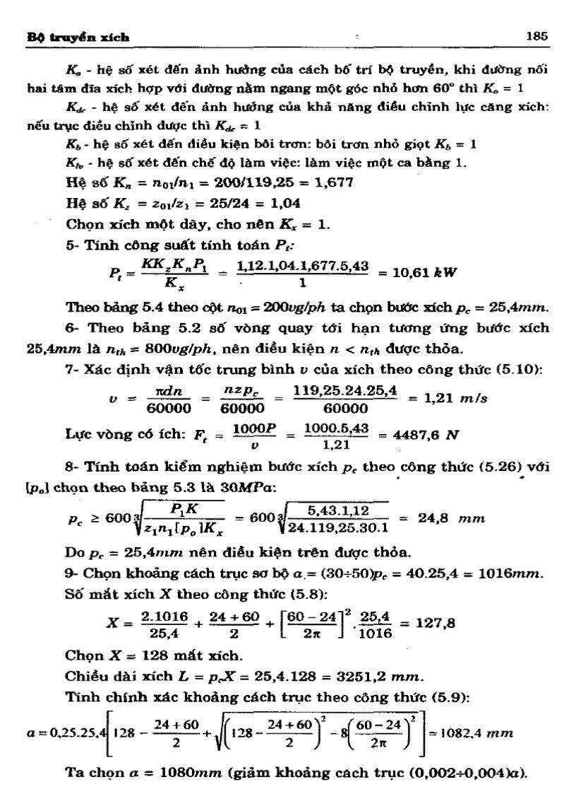 image for page Cơ sở thiết kế máy Bộ truyền xích