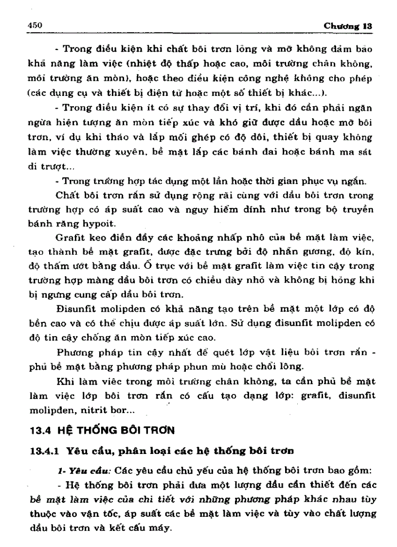 image for page Cơ sở thiết kế máy Bôi trơn hệ thống bôi trơn và làm mát