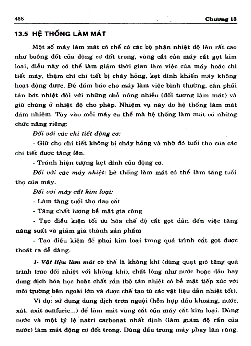 image for page Cơ sở thiết kế máy Bôi trơn hệ thống bôi trơn và làm mát