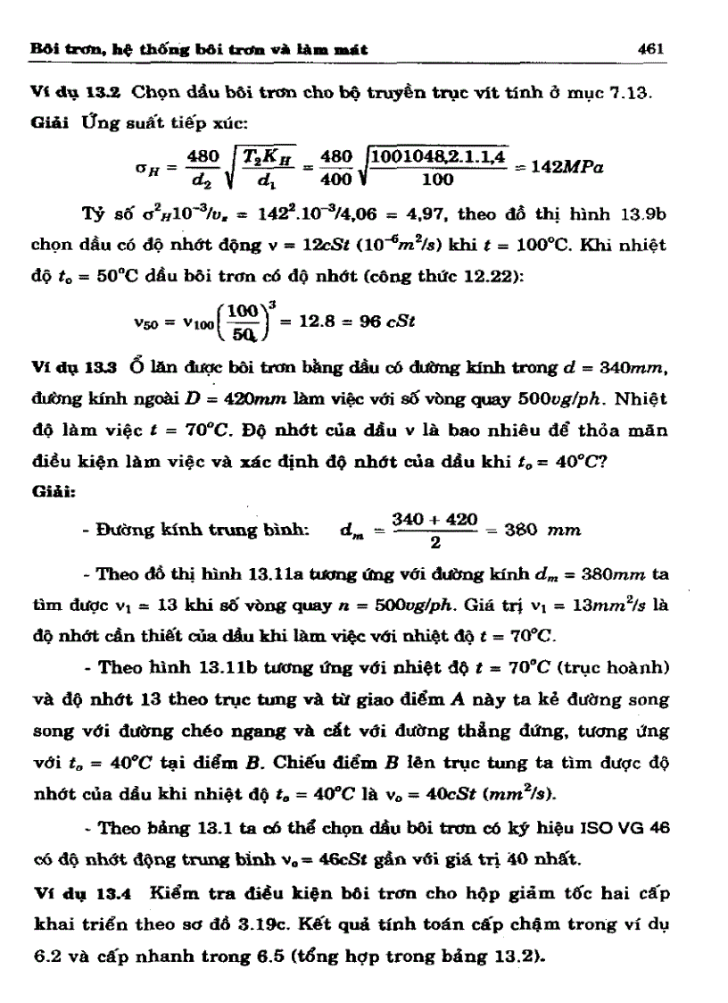 image for page Cơ sở thiết kế máy Bôi trơn hệ thống bôi trơn và làm mát