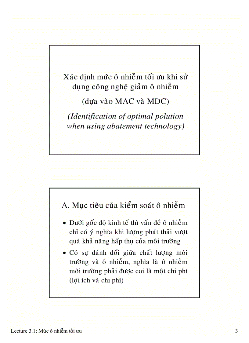 image for page Kinh tế học về ôi nhiễm