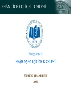 Nhận dạng lợi ích và chi phí