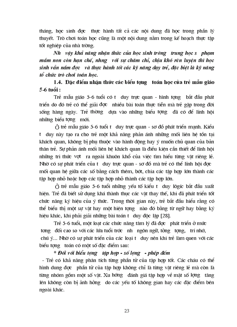 image for page Nghiên cứu kĩ năng tổ chức trò chơi Toán học của học sinh trường trung cấp sư phạm mầm non Thái Bình