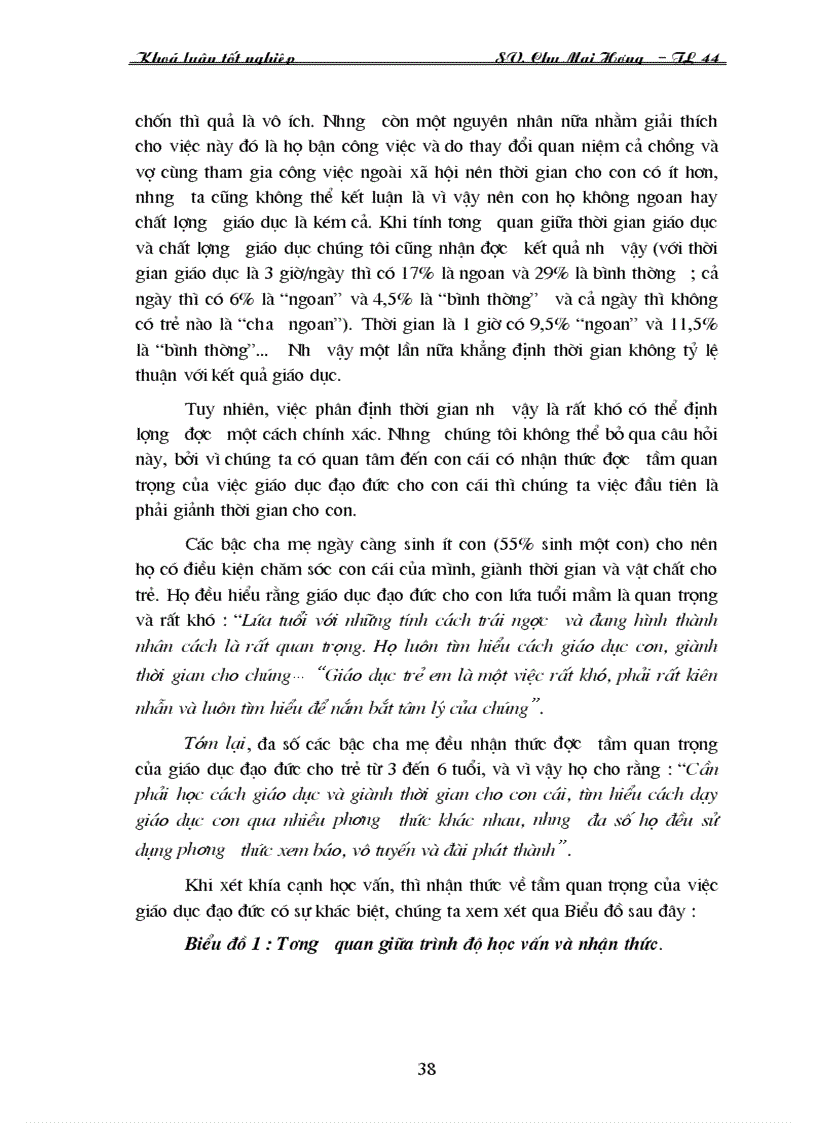 image for page Nhận thức của các bậc cha mẹ về giáo dục đạo đức trong gia đình cho trẻ từ 3 đén 6 tuổi tại Hà Nội