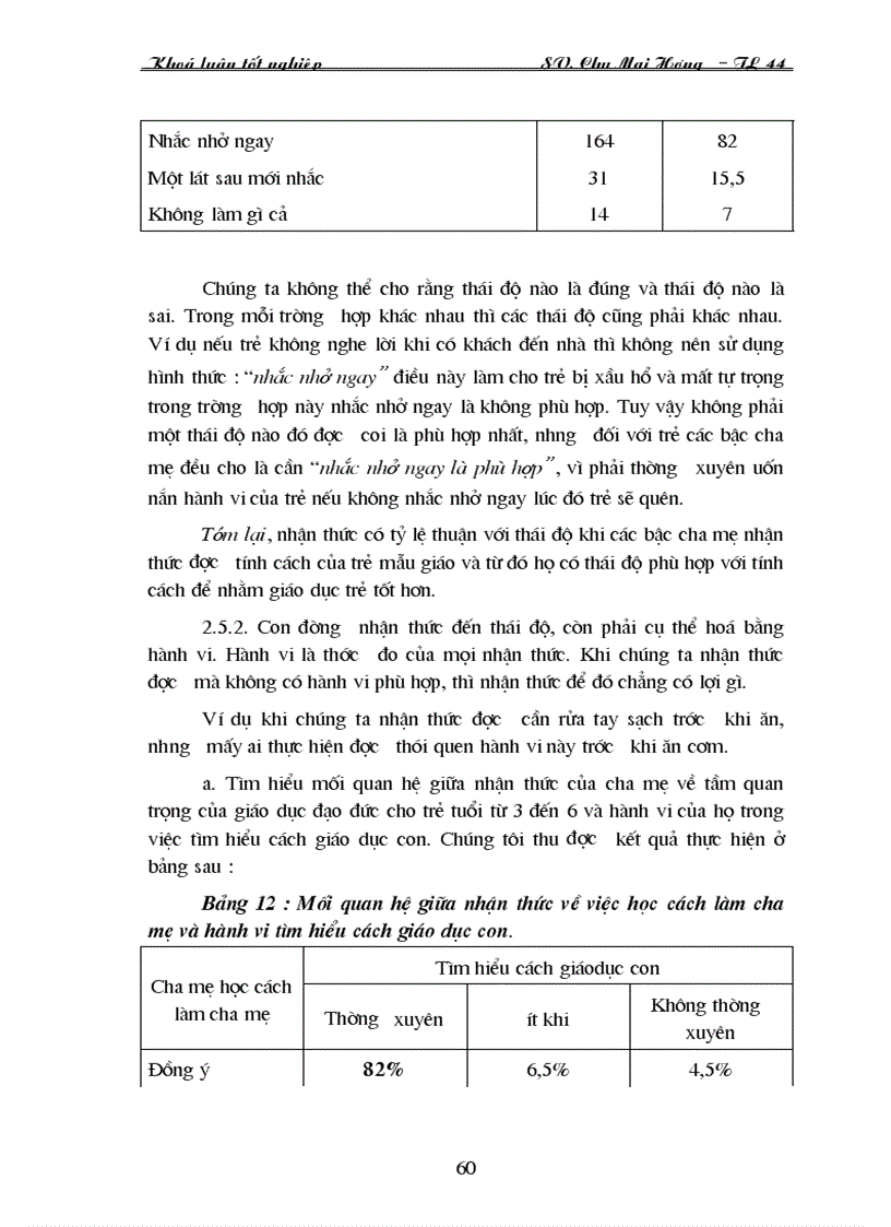 image for page Nhận thức của các bậc cha mẹ về giáo dục đạo đức trong gia đình cho trẻ từ 3 đén 6 tuổi tại Hà Nội