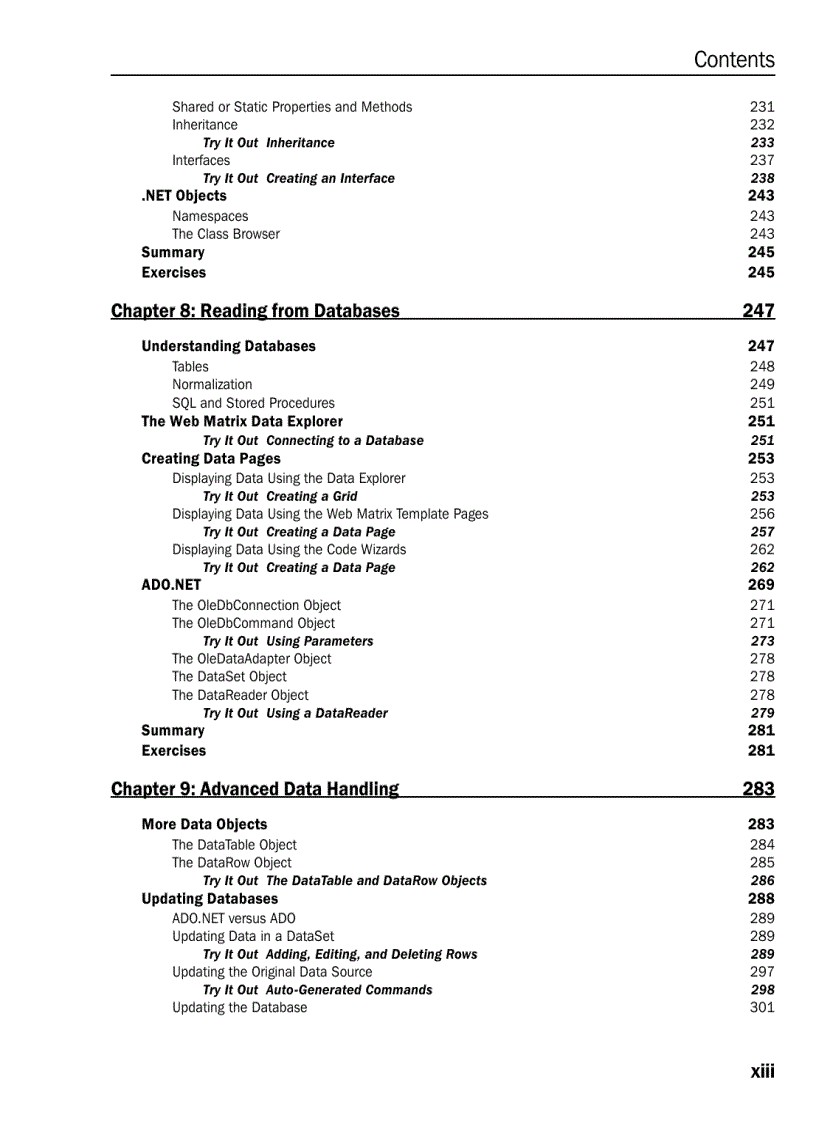 image for page Beginning Asp Net 1 1 With Visual C Sharp Net 2003