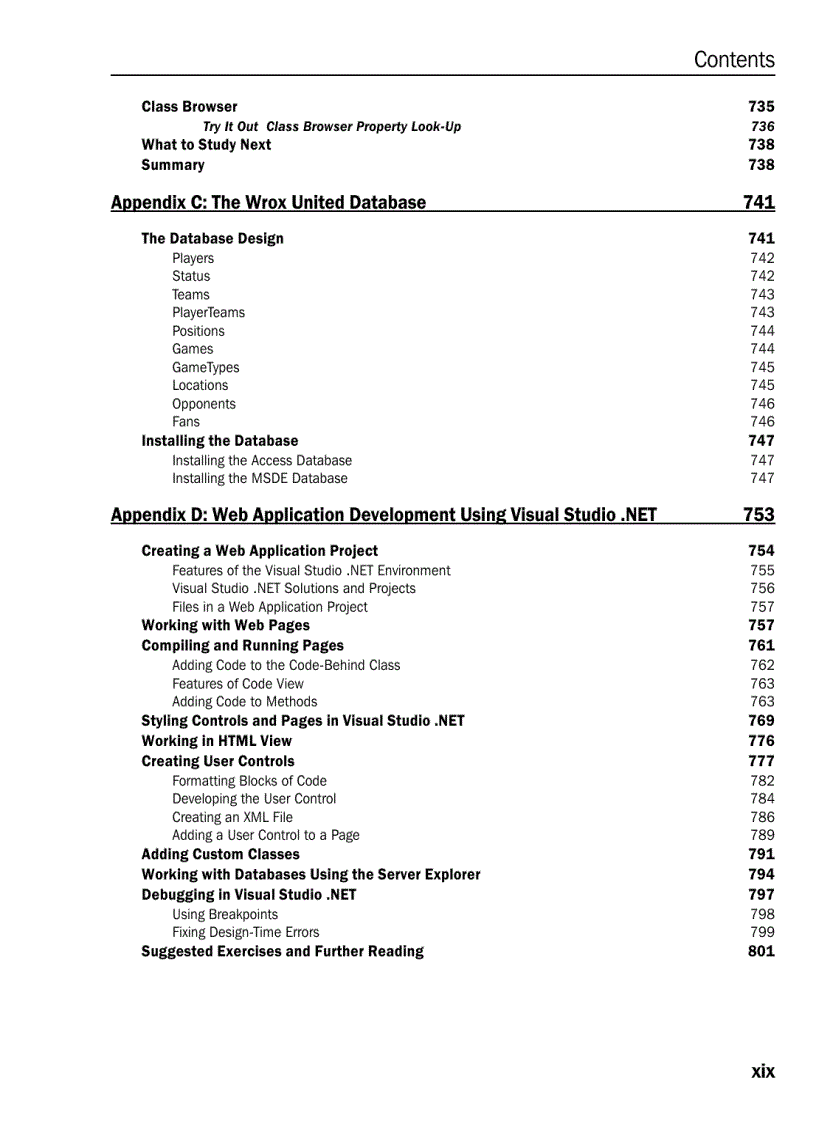 image for page Beginning Asp Net 1 1 With Visual C Sharp Net 2003