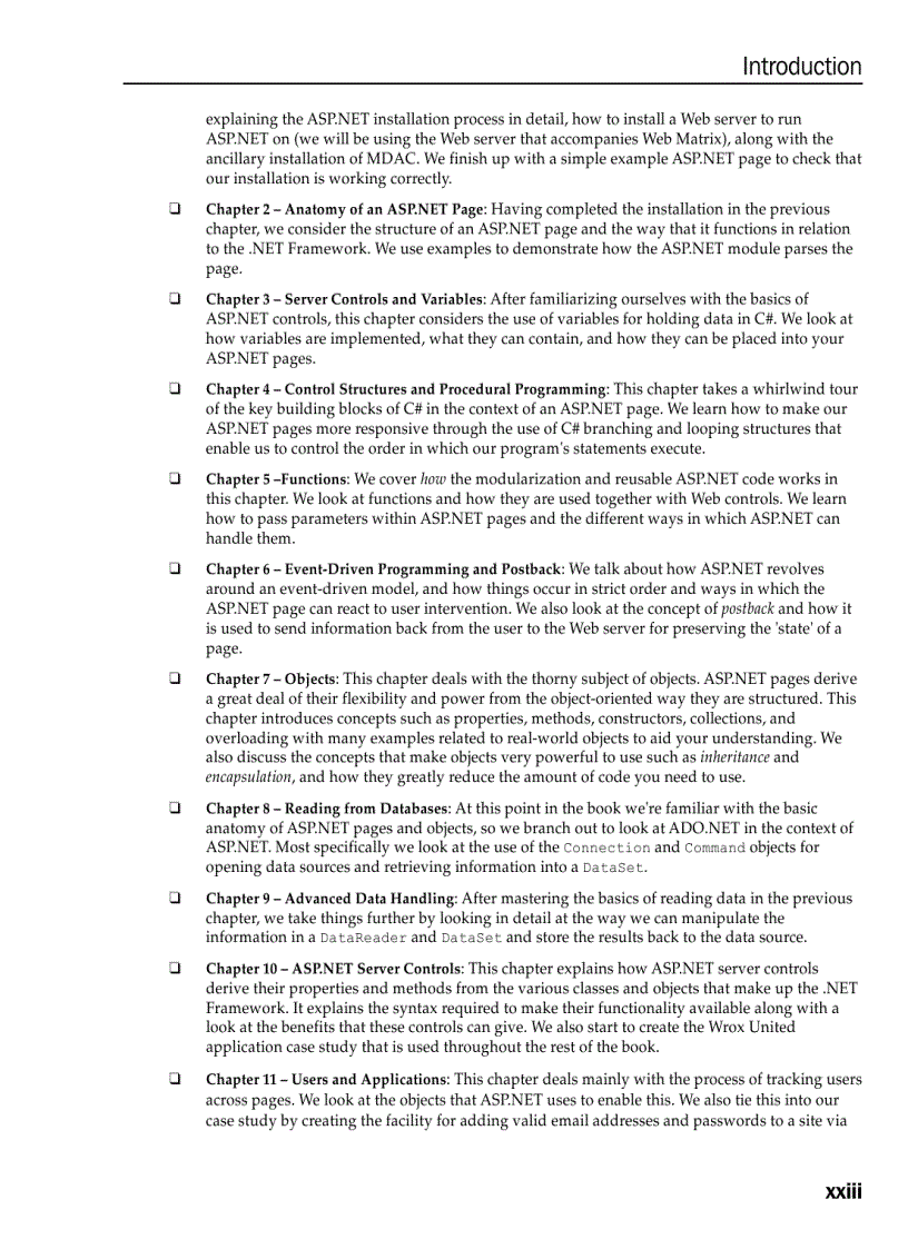 image for page Beginning Asp Net 1 1 With Visual C Sharp Net 2003