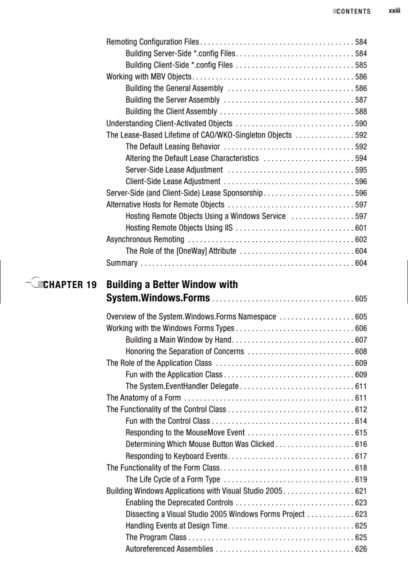 image for page Pro C Sharp 2005 And The Net 2 0 Platform