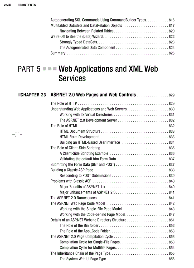 image for page Pro C Sharp 2005 And The Net 2 0 Platform