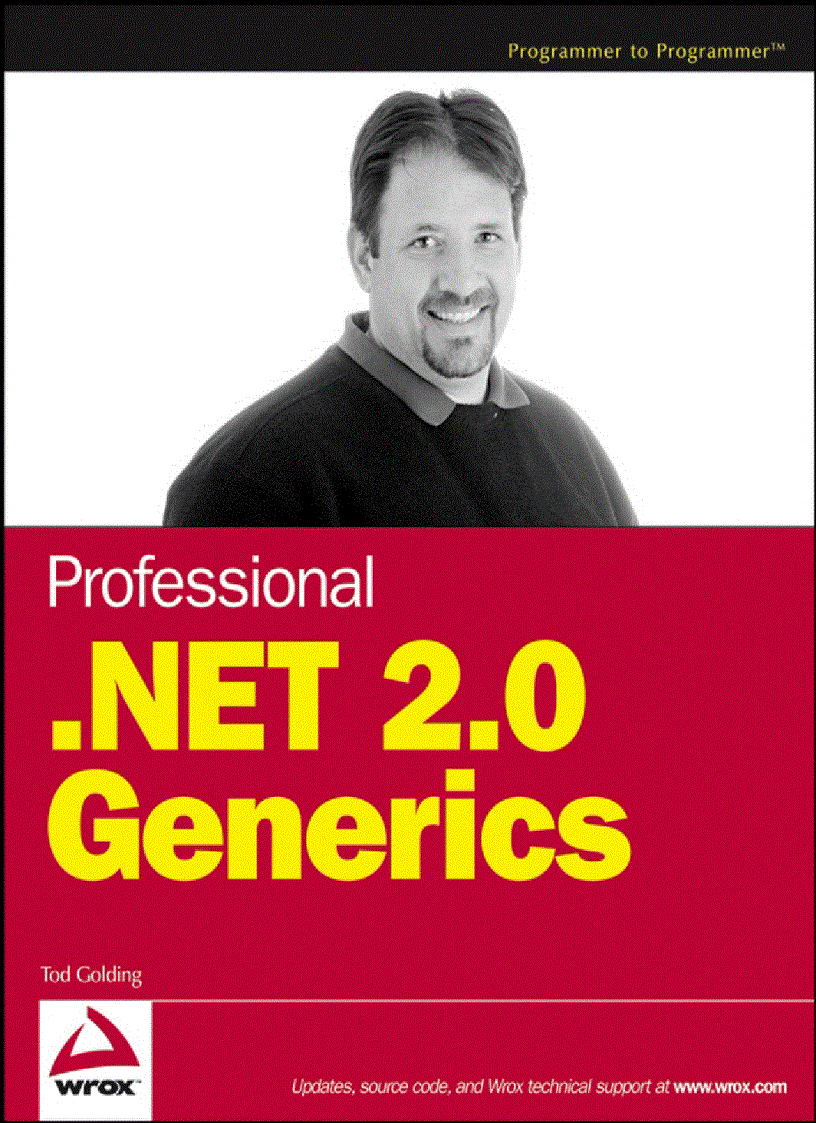 image for page Professional NET 2 0 Generics