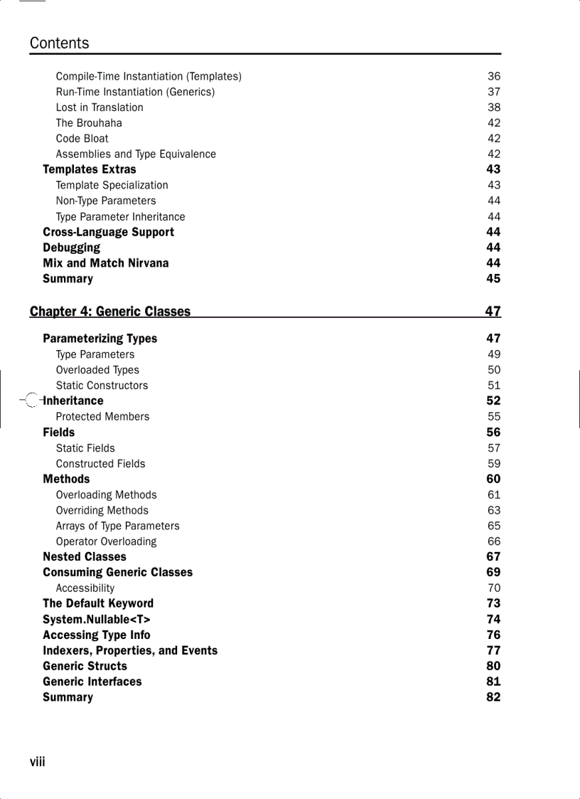 image for page Professional NET 2 0 Generics