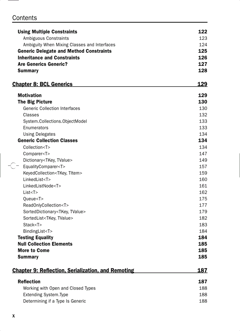 image for page Professional NET 2 0 Generics