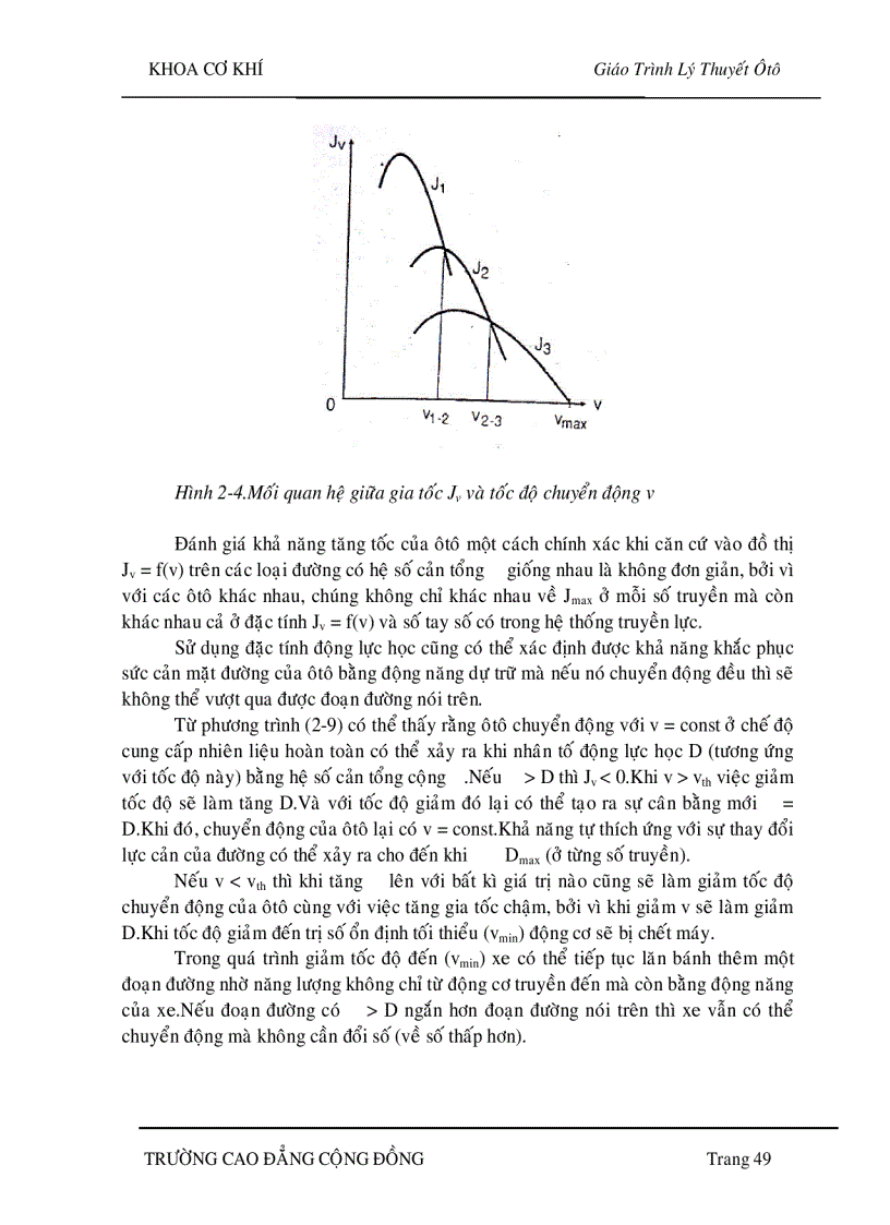 image for page Lý thuyết ôtô Tính toán sức kéo cho ôtô