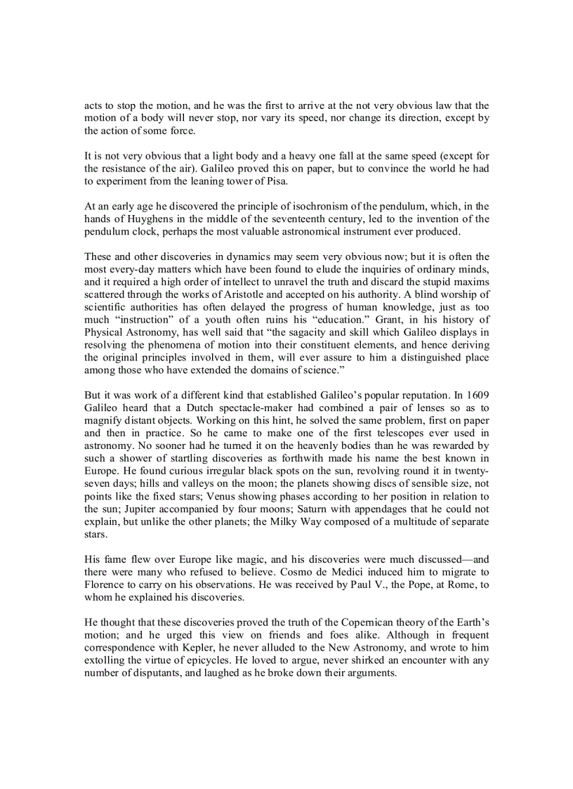 image for page The Project Gutenberg EBook of History of Astronomy by George Forbes