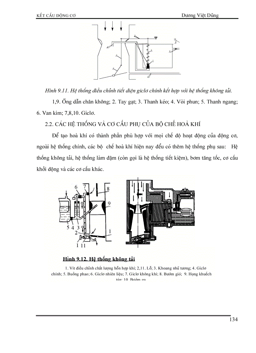 image for page Kết cấu động cơ đốt trong HỆ THỐNG NHIÊN LIỆU ĐỘNG CƠ